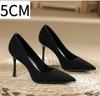 Pumps Shoe Black Womens Heel New Four Season Mary Jane Shoes High Heels Women Pumps Woman Shoes Wedding Shoes Bride Black Heels