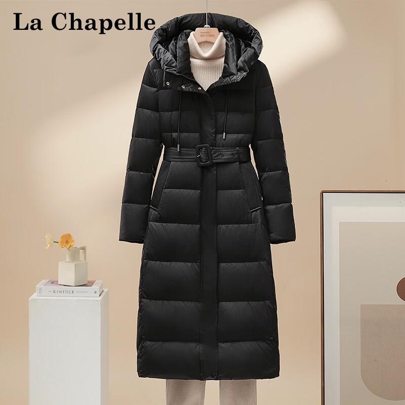 Женский длинный пуховик с капюшоном La Chapelle