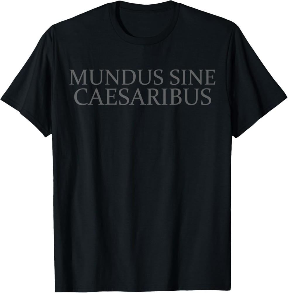 Mundus sine caesaribus рубашка футболка Mundus Sine Caesaribus футболка