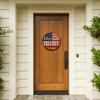 Wooden Welcome Door Sign Door Hanging Independence Day Holiday Decoration Home Sweet