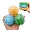 Хрустящий антистресс мячик для снятия тревоги и стресса, шарик с бусинами, игрушка для сжимания, портативный для путешествий