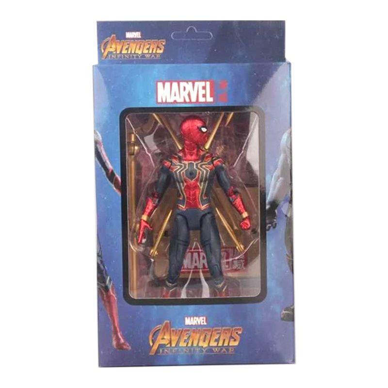 Marvel Avengers Superhero Amazing Spider-man Groot Thanos Action Figures Model Toy Perfect For Collectible Display