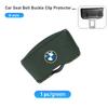 Suede Car Seat Belt Buckle Clip Protector Interior Accessories For BMW E87 E70 E91 E30 G20 E92 E93 E60 E46 E90 G30 E53 X1 FV9