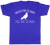 Pigeons make me Happy You not so much Unisexs Unisexs TShirt