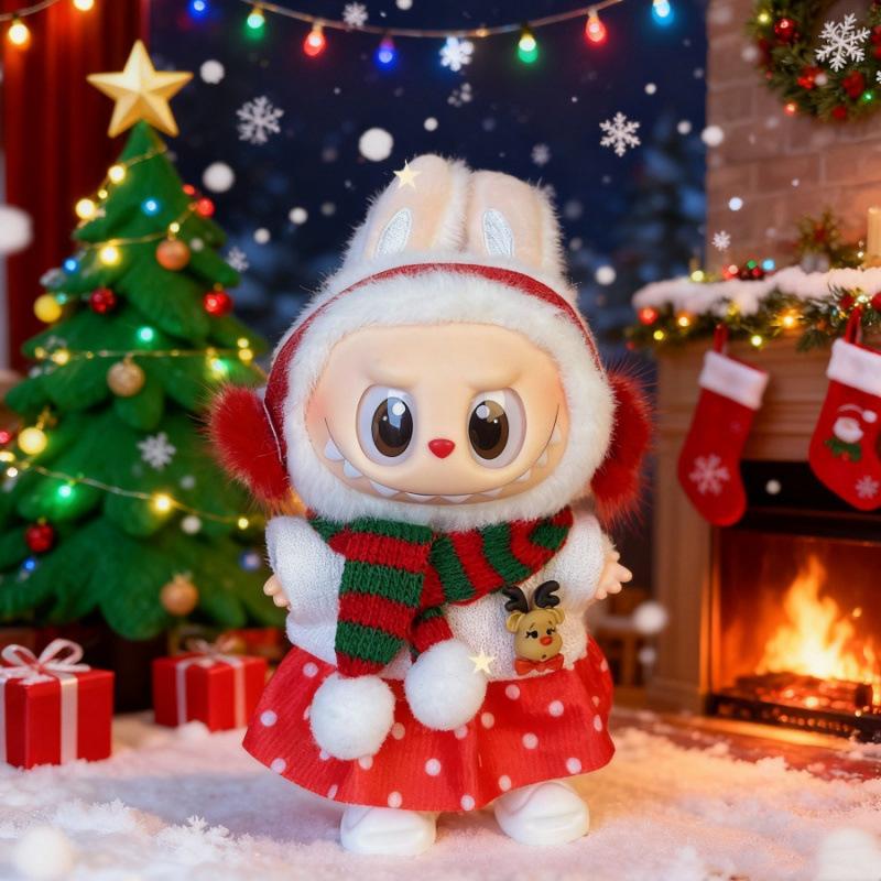 Only Clothes Are Suitable for Baby Clothes, Pendants, Dolls Can Wear Christmas Baby Clothes Set.