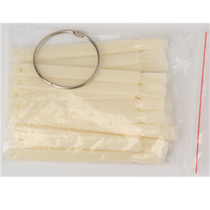 50 шт., пластина для дизайна ногтей, салон, демонстрация практических советов, палочки, инструмент для образца, накладные советы для дизайна ногтей, салон