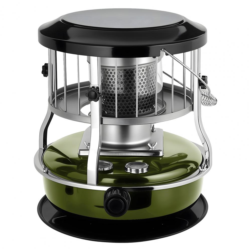 Kerosenes Heater, Non-Electric 9000 BTU Stove, Portable Indoor Radiant Heater for Camping, Hunting, Cooking