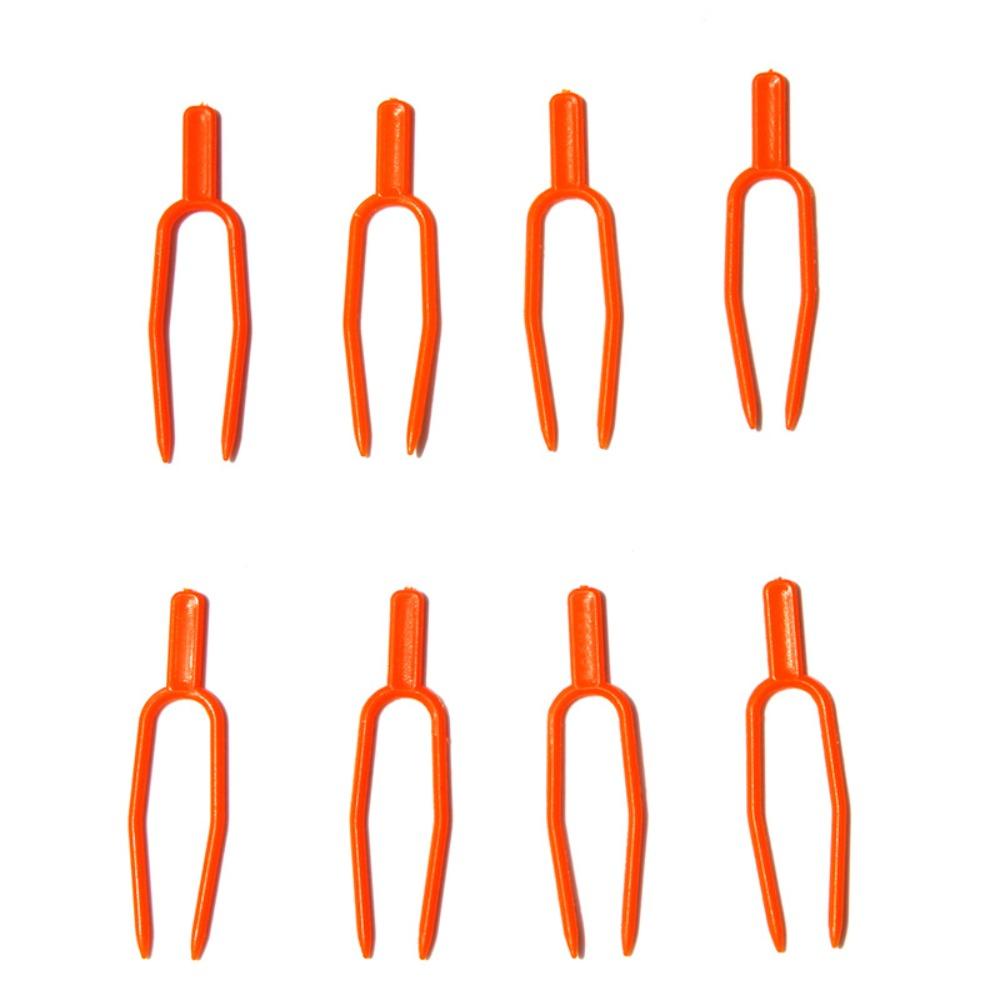 100 шт. вилки для посадки садовой клубники 50/65 см, фиксатор лозы, многоразовый фиксатор стебля растения