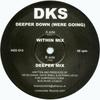12-дюймовая пластинка DKS - Deeper Down (Мы идем) H2O013 Подводная Запись 2001 Великобритания Танцевальная и Электронная Б/У