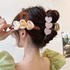 Высококачественный ледяной кристалл Love Jelly, большой зажим для когтей на затылке, летняя заколка для волос в стиле ретро, новая заколка для волос в виде акулы
