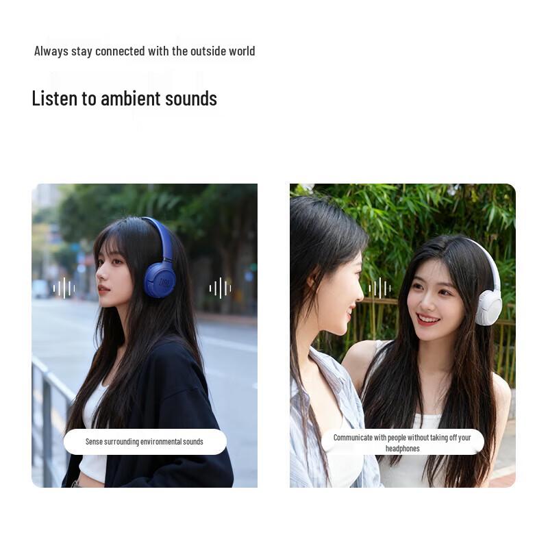 JBL T680NC Wireless Over-Ear Noise-Cancelling Headphones