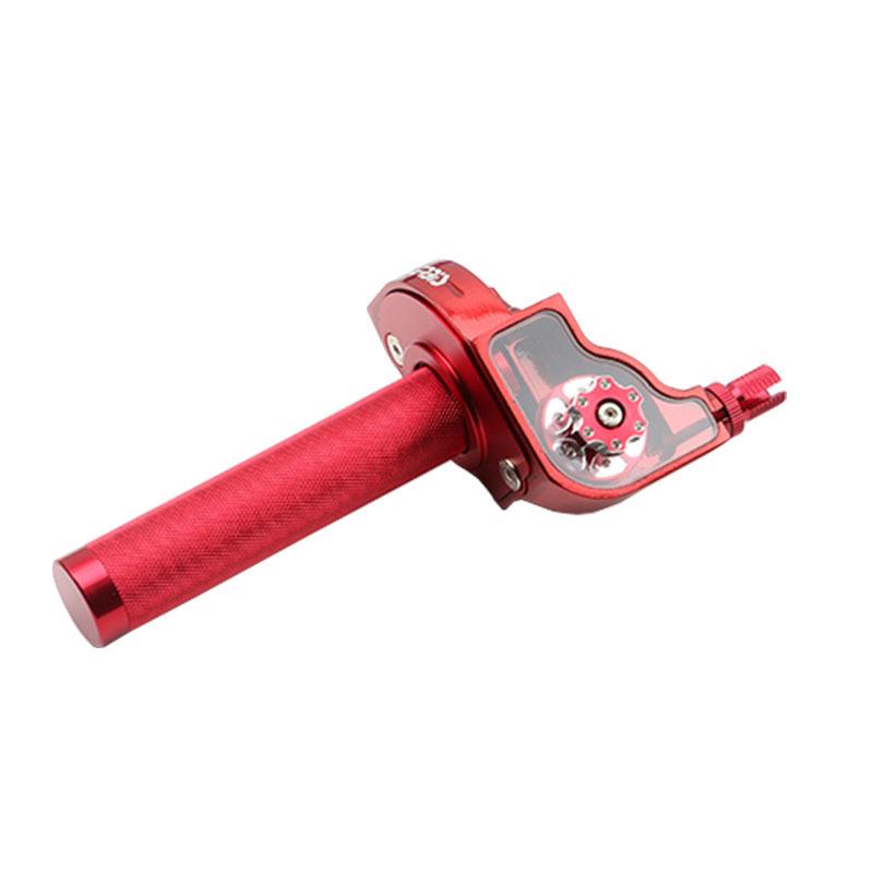 1Pcs Throttle Twist Grips Handlebars 22mm Universal Aluminum Accelerator For Motorcycle Moped Scooter Bike M10*1.5