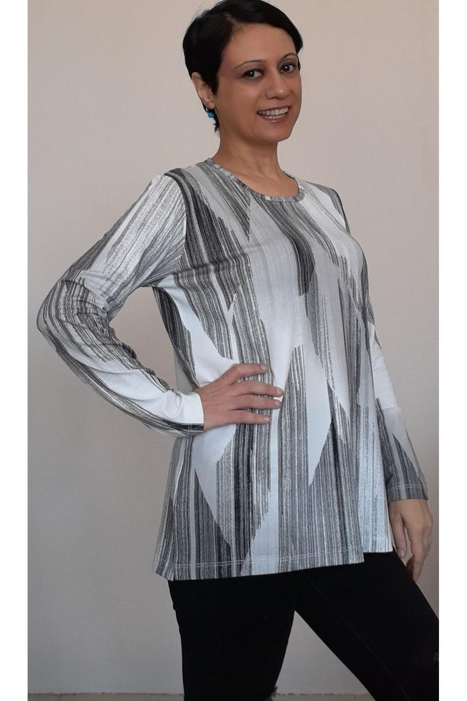 Женская стильная футболка большого размера, белая, черная, с круглым вырезом, с рисунком, футболка из вискозы из чесаного хлопка