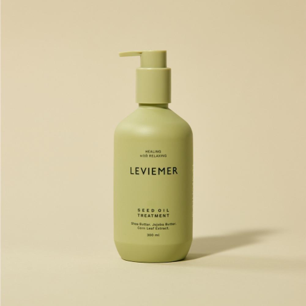 Leviemer [Gift Set] Seed Oil Treatment   Bakuchiol Body Hand Wash + Shower Towel + Gift Box