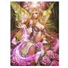 5D DIY Diamond Embroidery Butterfly Girl Rose Diamond Painting Cross Stitch