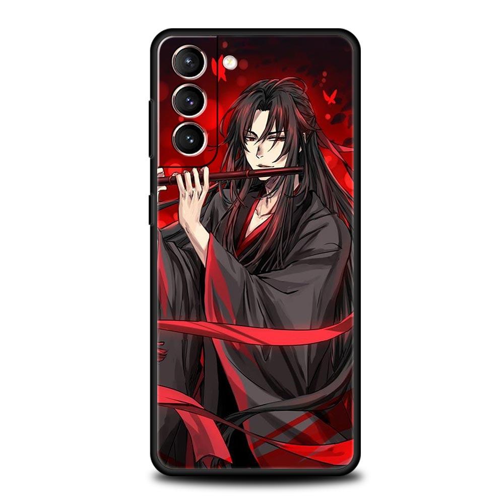 Чехол для телефона MDZS Anime Mo Dao Zu Shi Wei Wuxian для Samsung Galaxy S23 S22 S21 S20 FE Ultra 5G S10 S10E S9 S8 Plus 10 20