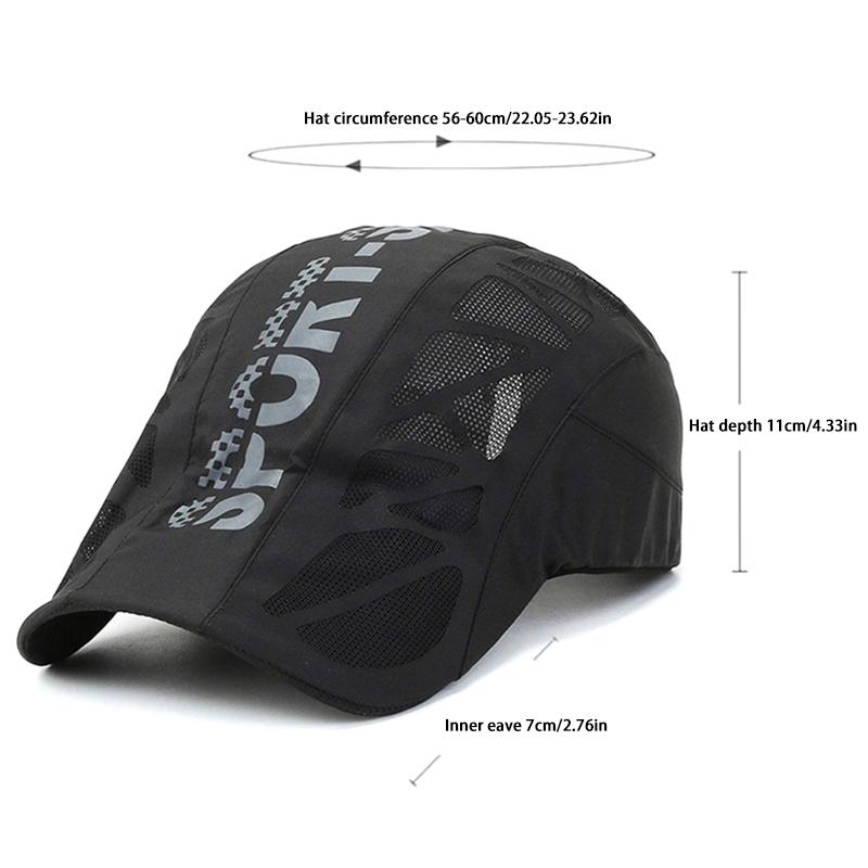 Quick Drying Baseball Hat For Male Sun Protective Spring Sun Hat Breathable Sport Hat Beach Hat Hiking Headwear