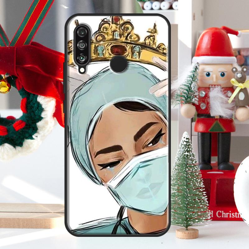 Мультяшный Медицина Доктор Медсестра Для Huawei Nova 9 10 SE 11 Pro Y60 Y70 Y90 Y61 Y91 Y72 Y73 12i 11i 8i P20 P30 P40 Lite Чехол