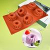 Silicone Mousse Cake Mold Heat-Resistant Chocolate Dessert Mold New Pudding Mould  for Donuts Jello