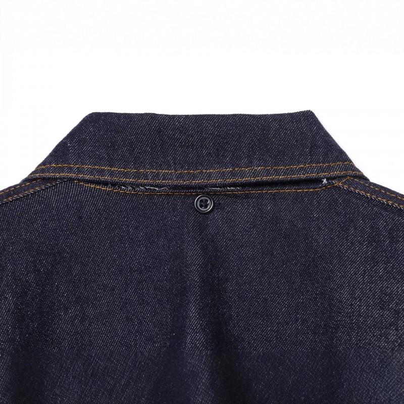 ZA Wind Womens Street Fashion Cape Style Denim Jacket Versatile Outerwear
