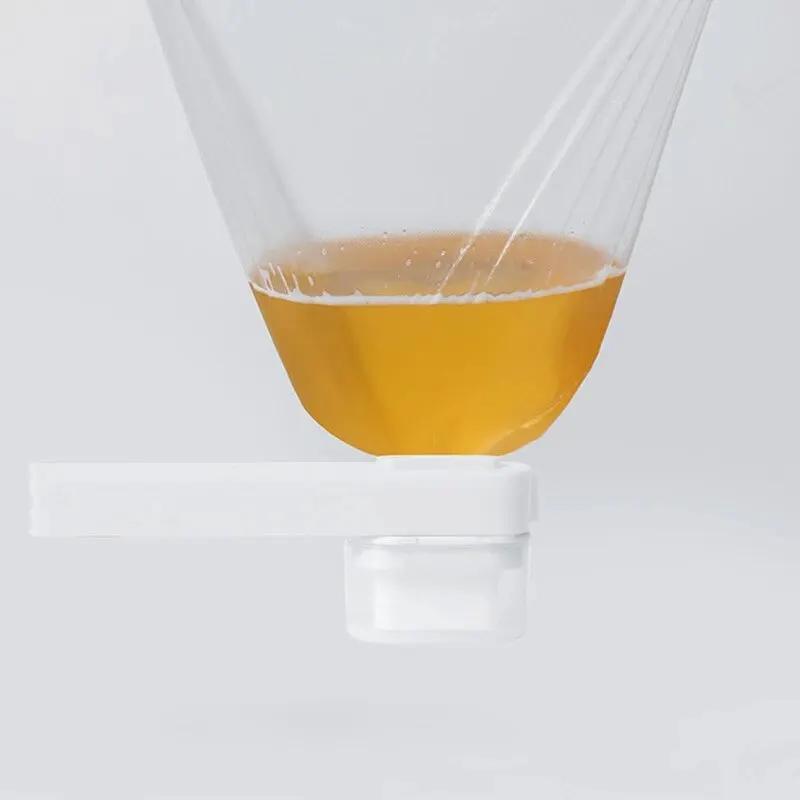 1 шт. Пластиковый многофункциональный зажим для запечатывания с крышкой, зажим для запечатывания пищевых пакетов, зажим для закусок и консервации