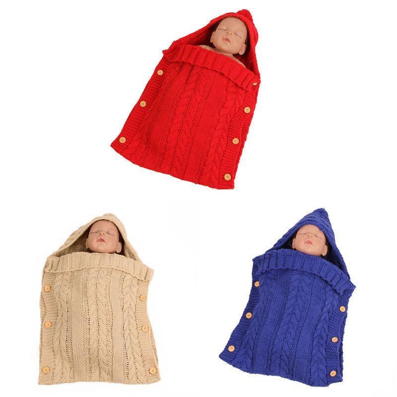 Baby Knitted Sleep Sack With Buttons For Infant Toddler Comfort And Warmth