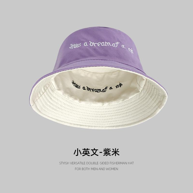 Unisex Four Seasons Hat Women's Fashion Summer Double Sided Bucket Hat Outdoor Sunscreen Mountaineering Hat Men's Shade Basin Hat