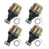 4pcs Upper Lower Ball Joint Kit 51375‑HP5‑601 ATV Accessories Replacement for Rancher 350 400 420