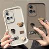 Для Vivo Y02 S1Pro Y15A Y22 2022 Y17S 4G Y17 Y20 U3 милый 3D медведь мультфильм силиконовый чехол на Vivo Y21 2021 Y27 2023 4G Y30 крышка