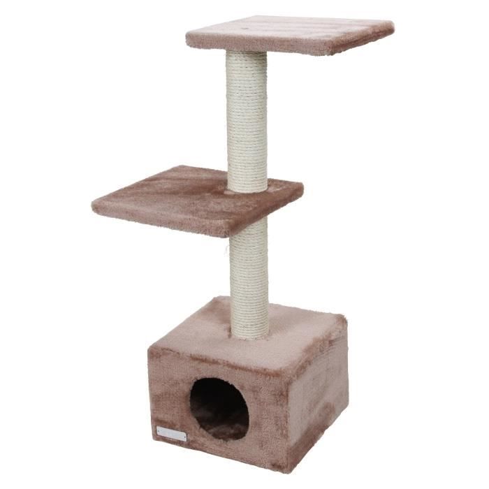 KERBL - Arbre a chat - VENUS SWEET 30 x 30 x 85 cm - Noir