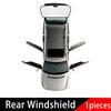 Автомобильный солнцезащитный козырек для Toyota Land Cruiser Prado 120 J120 MK3 2003~2009 LC120 FJ120 Защита от солнца Накладка на боковое стекло Автоаксессуары 2005