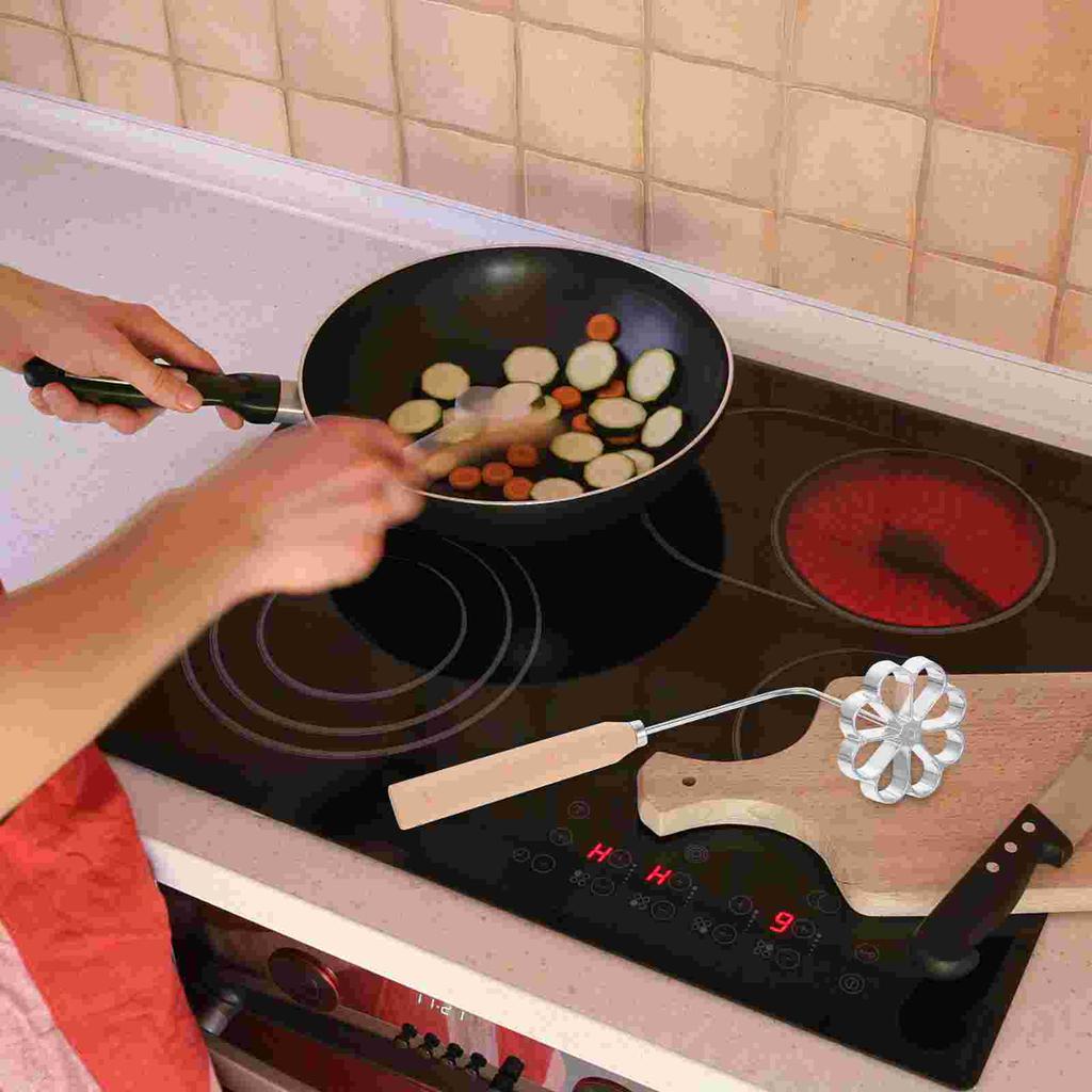 Youdunzi Mold Gummy Molds Собачье печенье Форма для жарки Кулинария Украшение жареное на дереве масло для закусок Женская детская кухня с деревянной ручкой