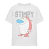 Ren & Stimpy Unisex Adult Collegiate T-Shirt