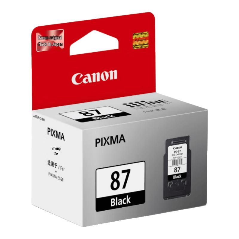 Canon Оригинальный черный картридж PG-87