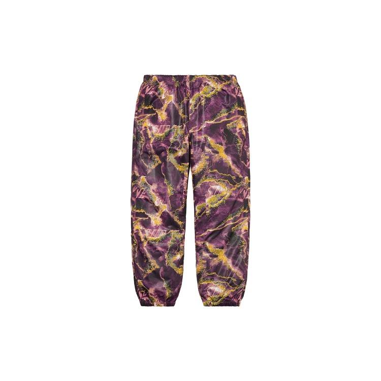Supreme Marble Track Pants 'White Gold Black' Men's SUP-FW20-077