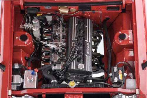 AUTOart 1/18 Nissan Skyline 2000GT-R (KPGC110) Tuned Version Red Finished Product 77468