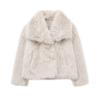 Kaslead New Arrival Women's Clothing Fashion Style Artificial Fur