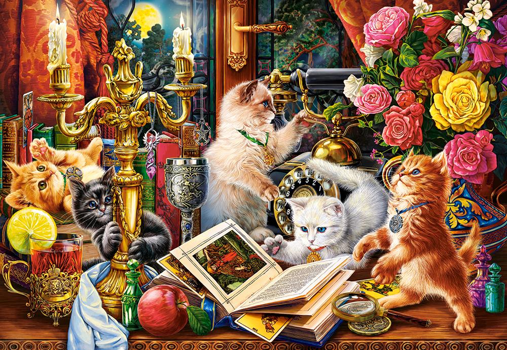 Puzzle 1000 C-104857 Wizard Kittens