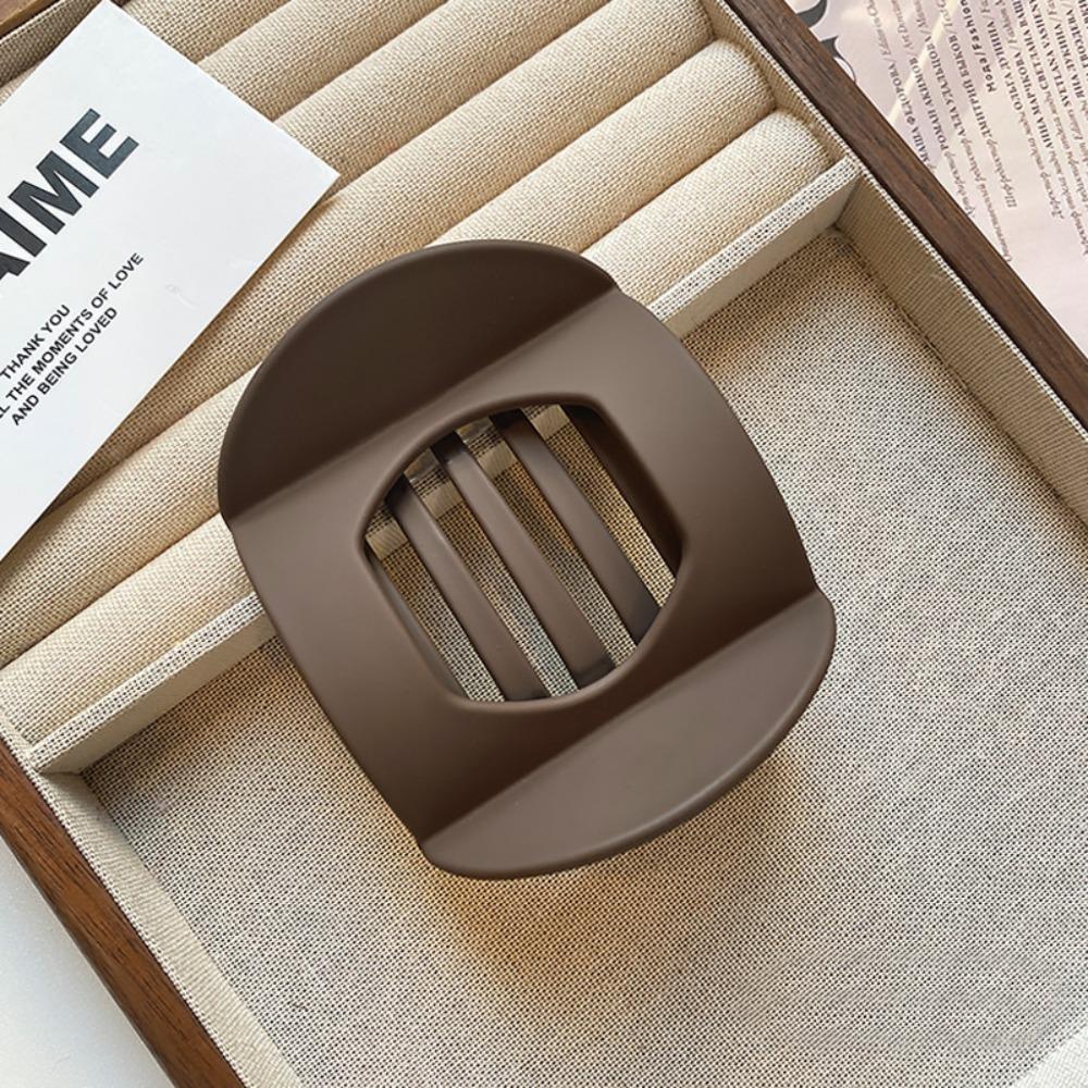 Flat Hairpin Arc Shaped Hair Barrettes New Hair Claw Clip for Women