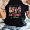 Футболка с принтом Coffee & Girl, повседневная, с коротким рукавом и круглым вырезом, летняя женская одежда, женская одежда, футболки