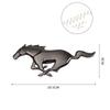 3D Metal Fender Side Badge Decal Rear Trunk Running Horse Emblem Decoration for 2fgj Mustang 2015 2016 2017 Car Sticker Styling JHGD2