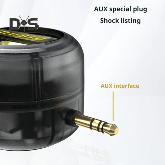 Мини-портативный динамик 3,5 мм AUX аудиоинтерфейс перезаряжаемый Plug-Play универсальный линейный динамик для смартфона с четким басом