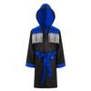 Kids Boys Boxing Robes Children Training Costume Outfit Grappling Muay Thai Hooded Robe with Belt Shorts Bjj Boxer Gloves Set