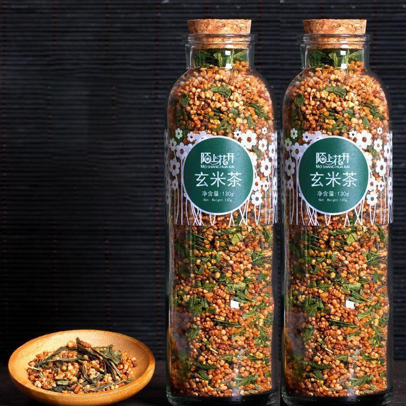 Премиальный чай Генмайча улучшает пищеварение Японский чай Ячменный чай Желтая гречиха