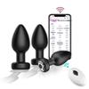 Женский вибрирующий стимулятор G-точки и анальный Black Diamond с 10 режимами и пультом ДУ