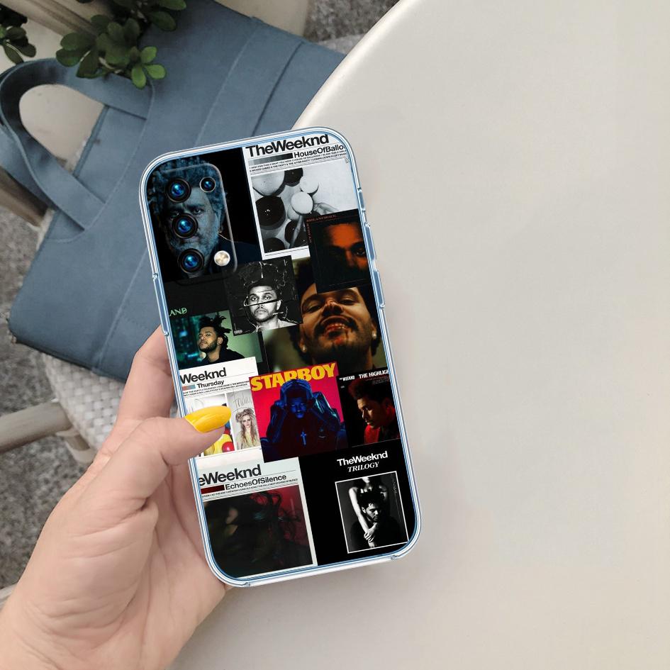 The Weeknd Transparent Phone Case for Samsung Galaxy A04 A04S A14 A23 A34 A54 M23 M33 M52 M53