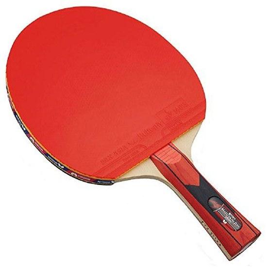Butterfly table tennis racket J.T.T.A. (Japan Association) certified rubber attached