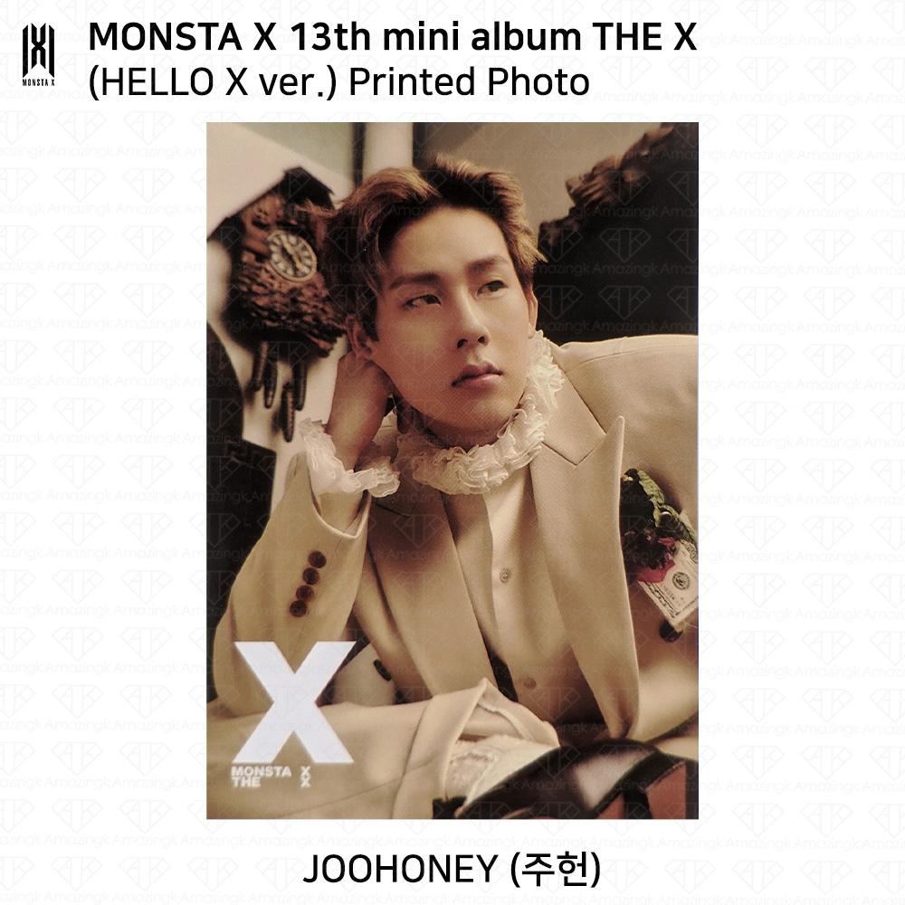 Monsta X 13-й мини-альбом THE X версия фотобука Hello X версия Официальная фотокарточка