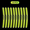 Luminous Car Wheel Hub Stickers High Reflective Stripe Tape For Renault RS Clio Megane 2 3 4 Captur Trafic Twingo Scenic 2 S444