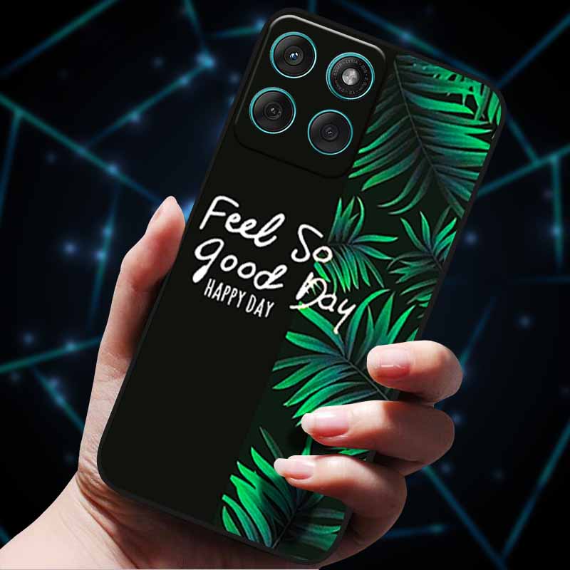 For Motorola Edge 60 Fusion Case 60Stylus 3D Flowers Emboss Phone Cases for Moto Edge 60 PRO Stylus Back Soft Silicone Bumper